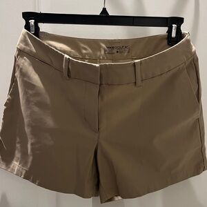 Nike Tan Golf Shorts Women’s 6